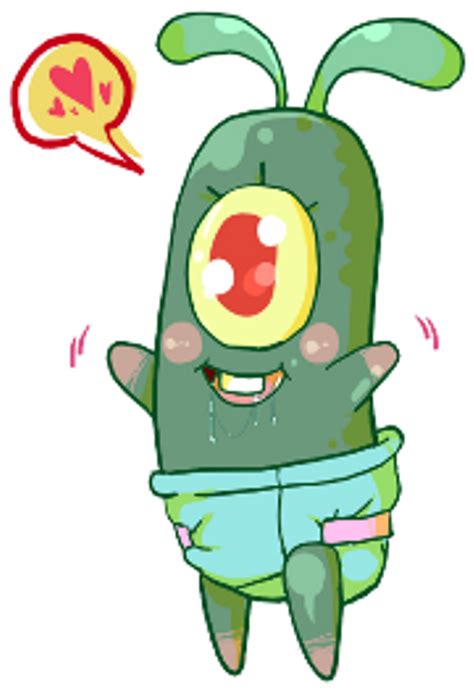 Plankton Sticker Baby Plankton Clipart Large Size Png Image Pikpng