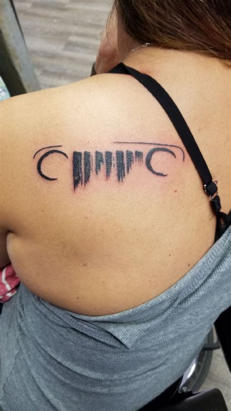 Jeepforum.com > general jeep forums > jeep picture requests > drawings or jeep tattoo's reply. Jeep Grill #anchoraweightattoo #garnerNC #jeeplife # ...