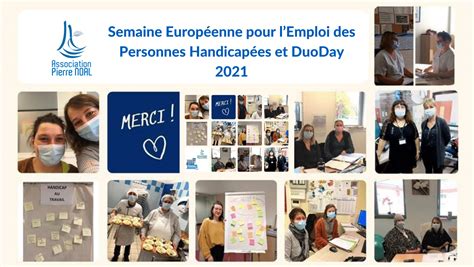 Semaine Européenne Pour Lemploi Des Personnes Handicapées Et Duoday