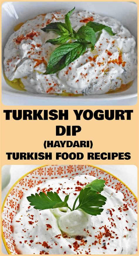 TURKISH YOGURT DIP HAYDARI