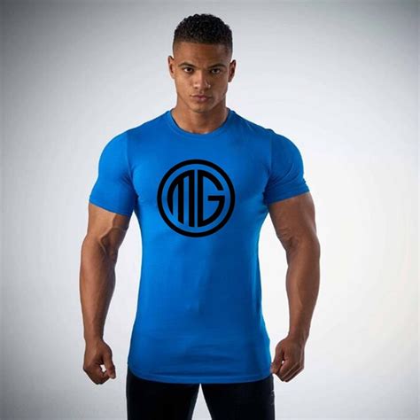 Muscleguys Fitness Compression Shirt Men Gyms T Shirt Homme