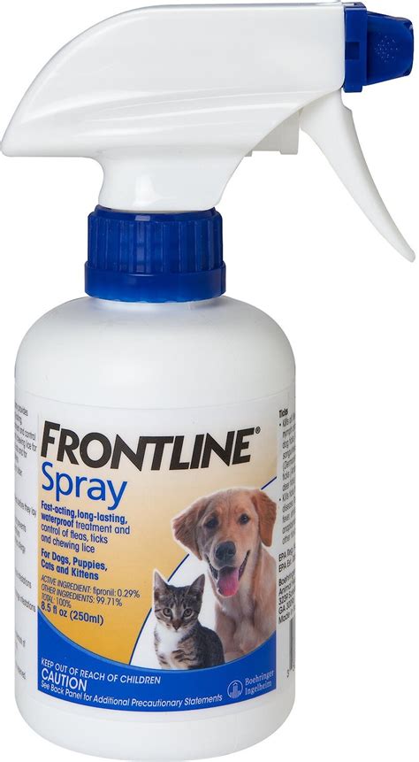 Frontline Flea And Tick Spray For Dogs And Cats 250 Ml Bottle