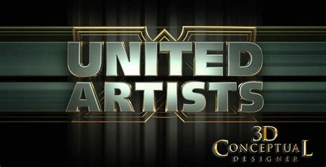 3dconceptualdesignerblog Project Review United Artists 3d Logo