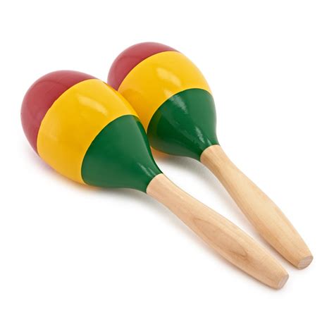 Large Wooden Maracas By Gear4music At Gear4music