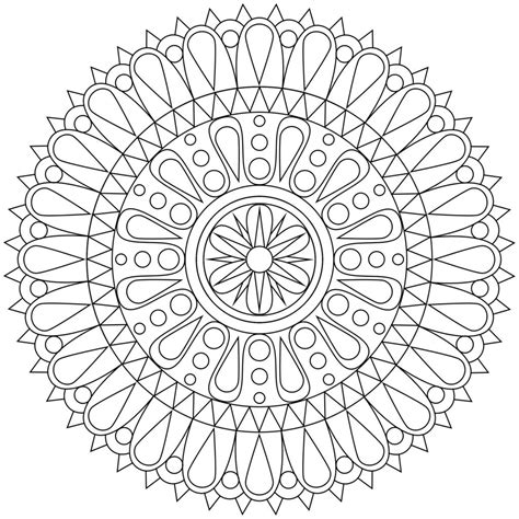 Free Printable Geometric Coloring Pages For Kids