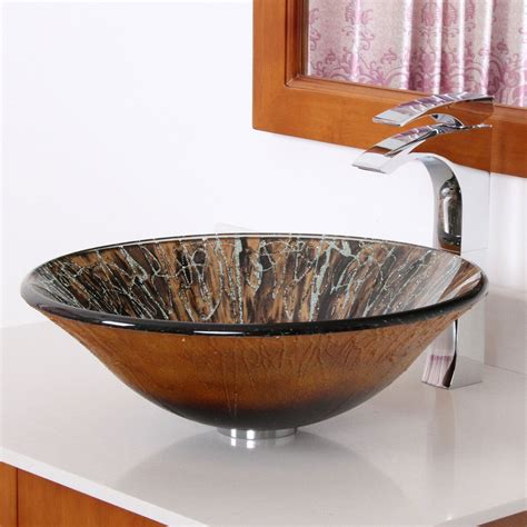 Bathroom Bowl Sinks Luxury Stone Resin Round Bowl Shape Bathroom