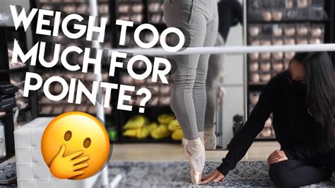 Do Men Weigh Too Much For Pointe YouTube