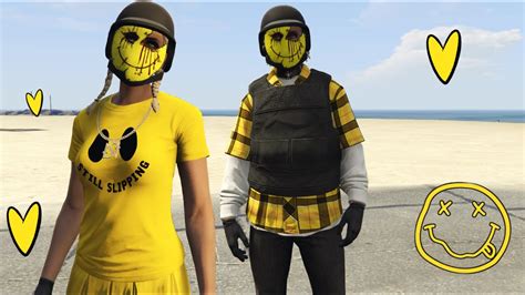 Gta 5 Online 💊try Hard Matching Couple Outfits 💊 Full Tutorial 💊