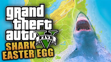 Gta 5 Real Life Map Easter Egg Gta 5 Shark Island Gta V Youtube