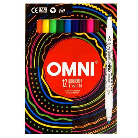 Omni Illustrator Colour Twin Marker Wlt
