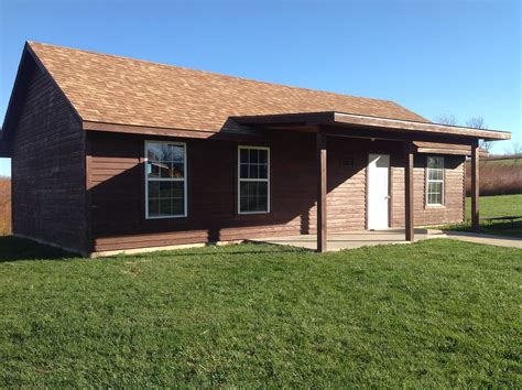 Mozingo lake recreation park has eight (8) fully furnished cabins available for rent. Outside view of Youth Cabin #4. | Rustic cabin, Outdoor ...