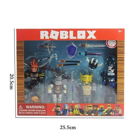 16 Sets Roblox Figure Jugetes 7cm Pvc Game Figuras Robloxs Boys Toys