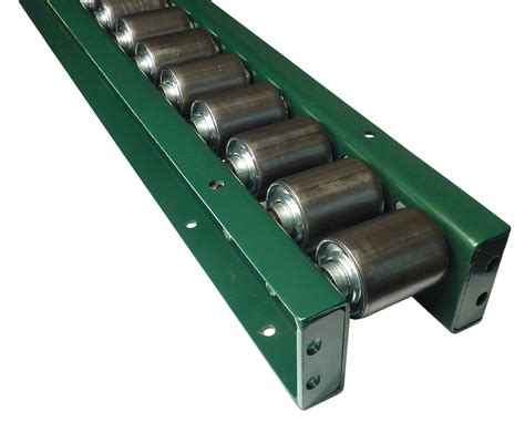 Ashland Conveyor Flow Rail Roller Heavy Duty 1050 Lbft 5 Ft