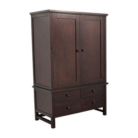 But there are ways to save. 75% OFF - Pottery Barn Pottry Barn Wood Farmhouse Armoire ...
