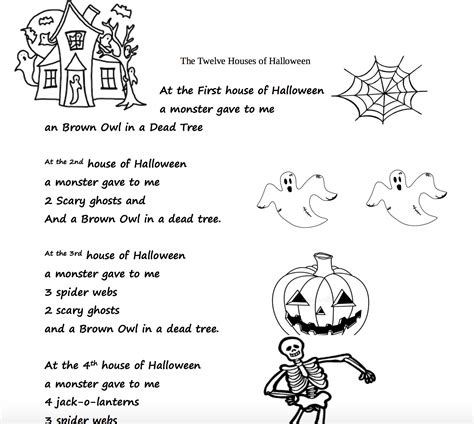 Halloween Worksheets Pdf 5th Grade