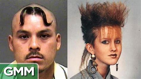 25 Worst Hairstyles Ever Youtube