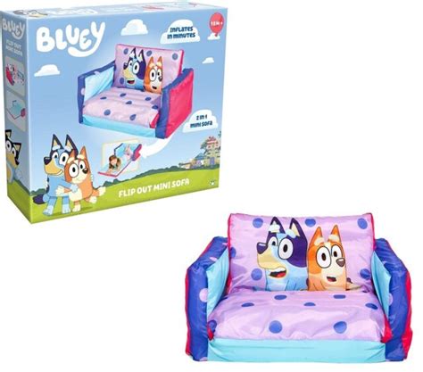 Bluey Inflatable Flip Out Sofa From Mr Toys For Sale Online Ebay