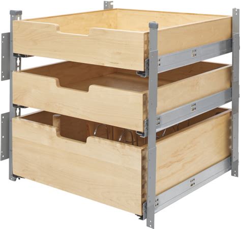 Get Rev A Shelf 4pil 24sc Sv 3 Rev A Shelf 21 In Wood Pilaster System Kit