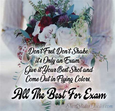 Exam Wishes Status And Good Luck Messages For Exam