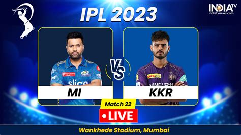 mi vs kkr ipl 2023 highlights mumbai defeat kolkata by 5 wickets india tv