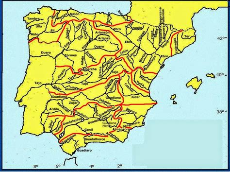 Mapa De Rios Espana Tutorials