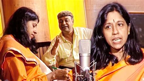 Kavita Krishnamurthy Song Recording And Rehearsal Border Hindustan Ka Youtube