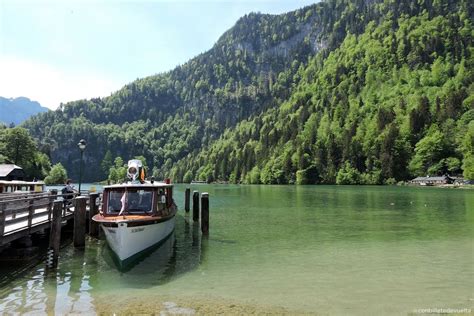 Un Viaje En Barco Por El Lago Königssee En El Sur De Baviera