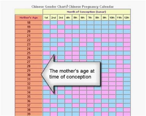 Chinese Lunar Calendar Gender Predictor My Astrology Blog