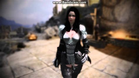 Skyrim Armor Mods Vindictus Vampire Slayer Outfit Youtube