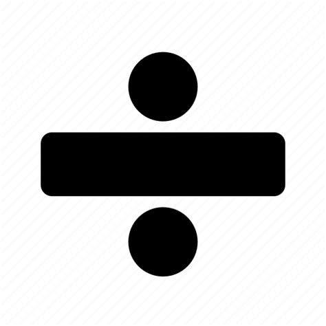 Divide Division Calculation Symbols Icon Download On Iconfinder