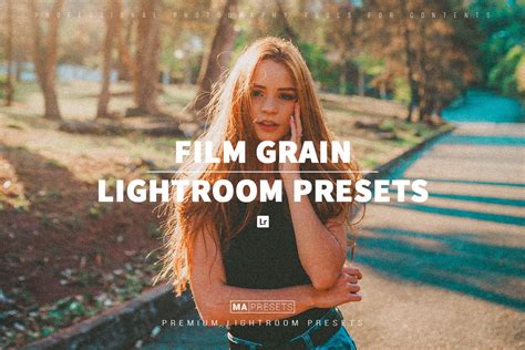 10 Film Grain Lightroom Presets Graphic By Mapresets · Creative Fabrica