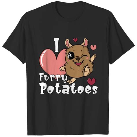 Furry Potato Funny Guinea Pig T Shirt Sold By John D Irwin Sku