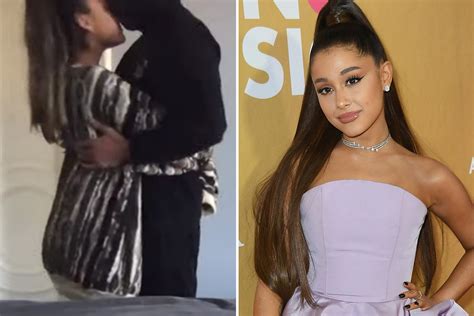 Ariana Grande Confirms Relationship With Dalton Gomez With Kiss In Stuck With U Music Video