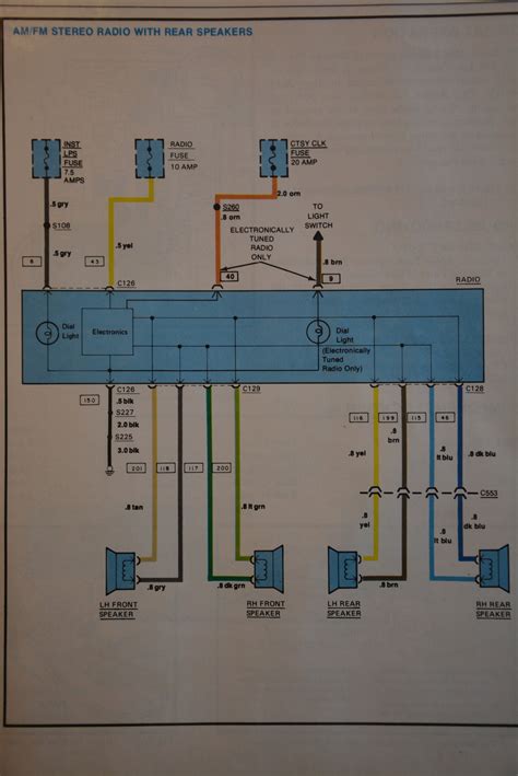 1996 Corvette Radio Wiring Diagram