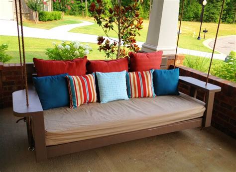 Porch Swing Bed Cushions Interesting Ideas For Home