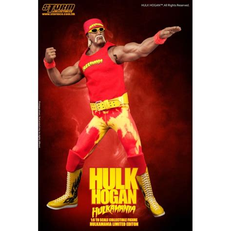 Wwe Wrestling Action Figure 16 Hulk Hogan Hulkamania 33 Cm