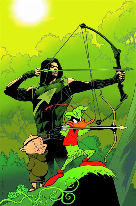Green Arrow 46 Looney Tunes Var Ed Sep150218 Dc アメコミクラブ商品 映画・アメコミ