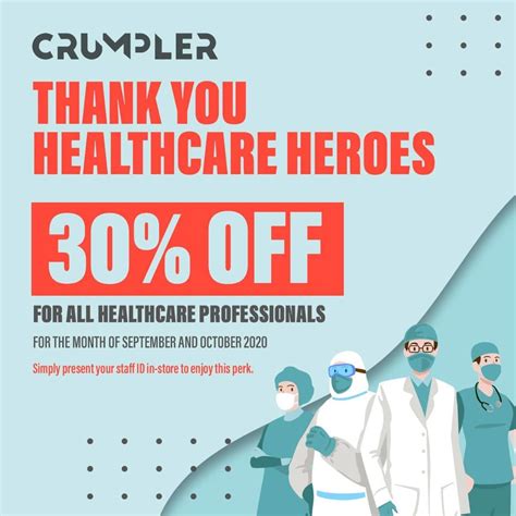 Crumpler Singapore 30 Off For All Healthcare Professionals Promotion