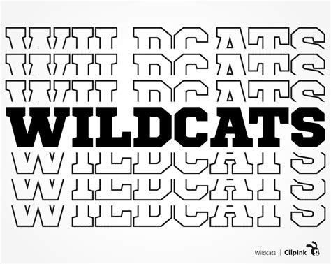 Wildcats svg, Sports team svg | svg, png, eps, dxf, pdf | ClipInk
