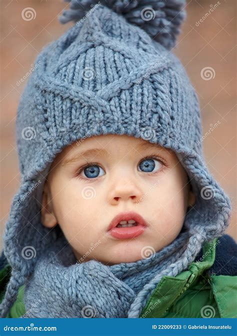 Baby Boy Portrait Stock Image Image Of Park Adorable 22009233