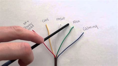 Hot wire is identified by its black casing. Ac Thermostat Wiring Diagram | Wiring Schematic Diagram - 7.pokesoku.co
