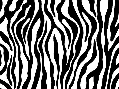 Zebra Print Pattern Printable Desktop Wallpapers