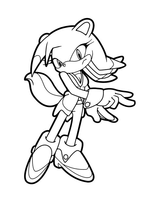 A hedgehog with speed, the kids are so happy and loved characters like this. Sonic characters coloring pages for kids, printable free ...