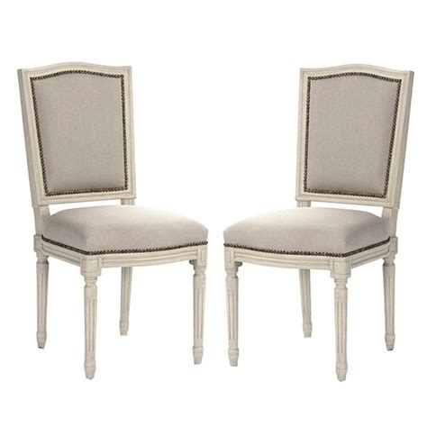 French Shabby Side Nail Studded Chairs Shabby Chic Furniture Shabby