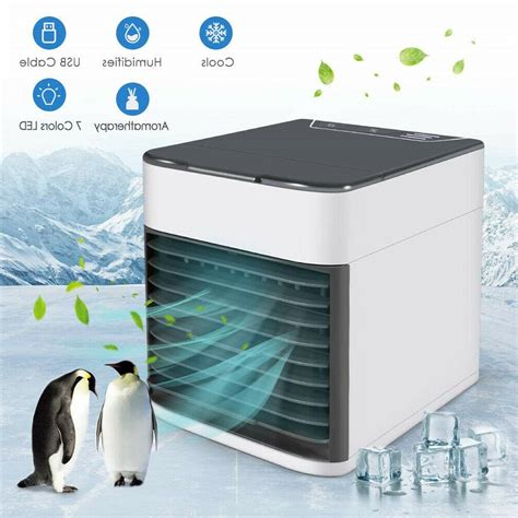 The terms air cooler and air conditioner are often used interchangeably. Arctic Air Cooler Portable Mini Air Conditioner Cooling