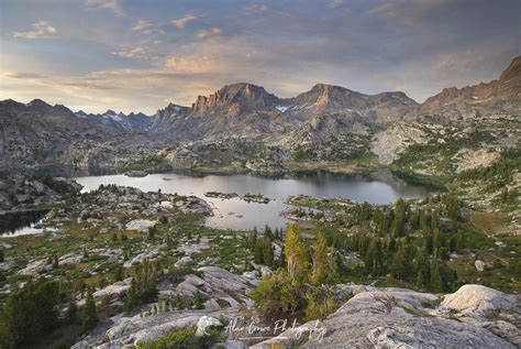 Island Lake Wind River Range Wyoming Alan Crowe Photography