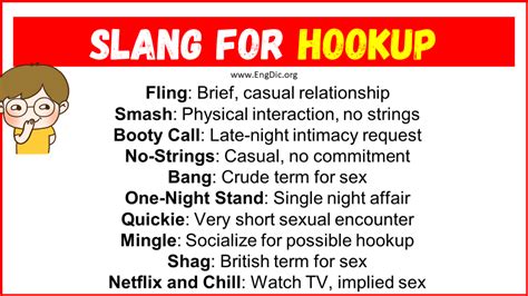 20 Slang For Hookup Their Uses And Meanings Engdic
