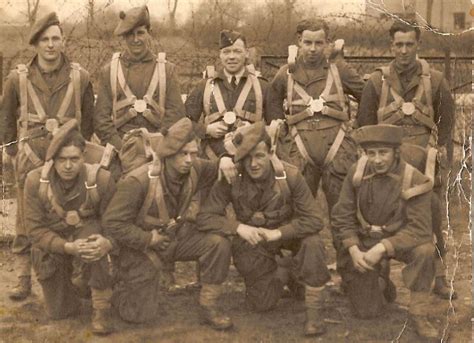 Section Of Trainees From A Course Raf Ringway Early 1945 Paradata