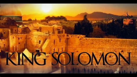 Sulaiman As King Solomon Youtube