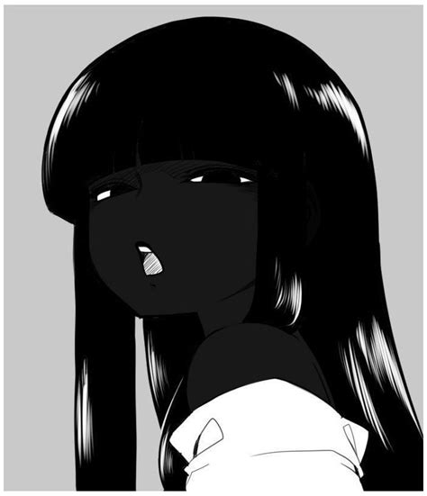 Black Anime Girl Girls Cartoon Art Black Cartoon Characters